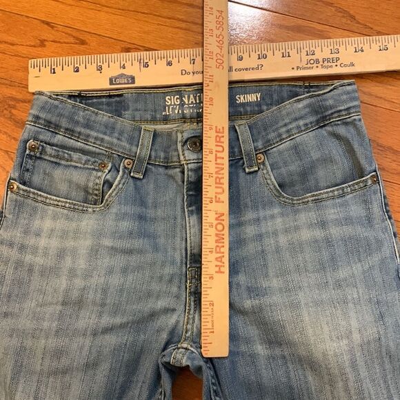 Levi Strauss size 16 regular boys signature skinny jeans - Picture 7 of 8